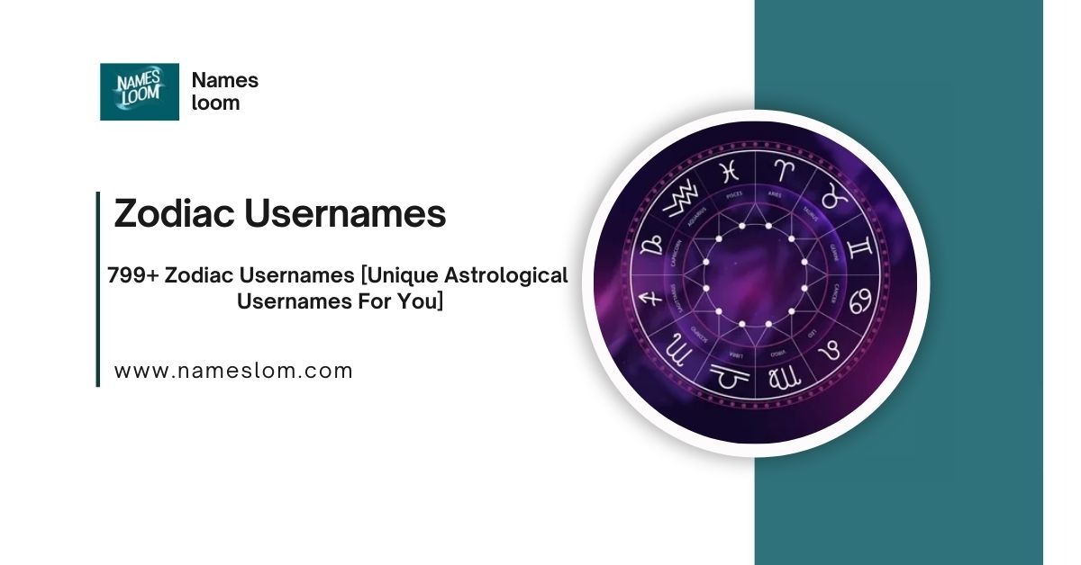 Zodiac Usernames