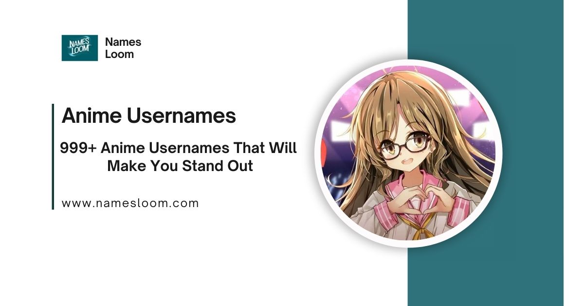 Anime Usernames That Will Make You Stand Out