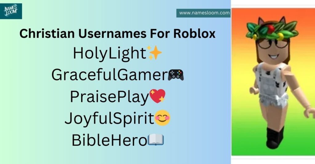 Christian Usernames For Roblox