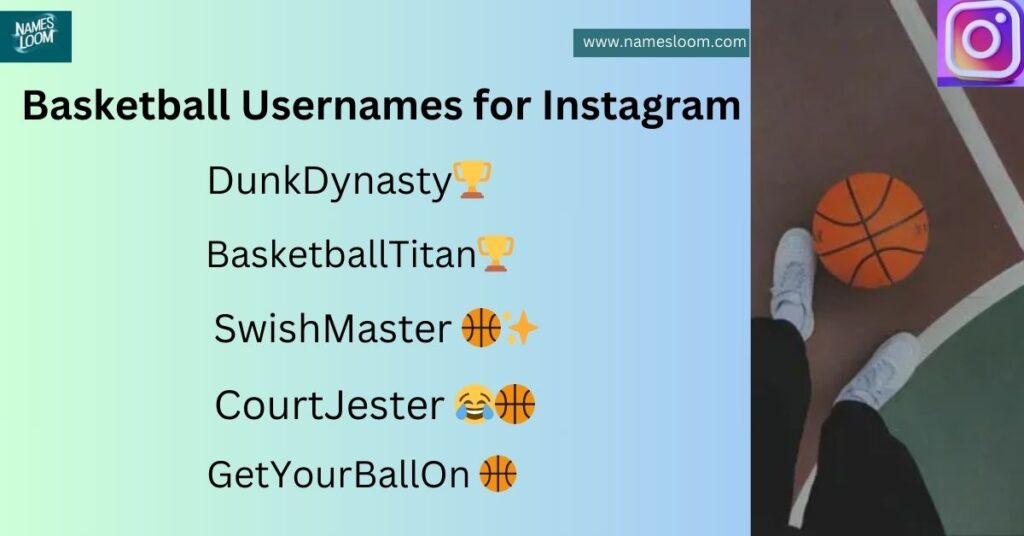 Basketball Usernames for Instagram