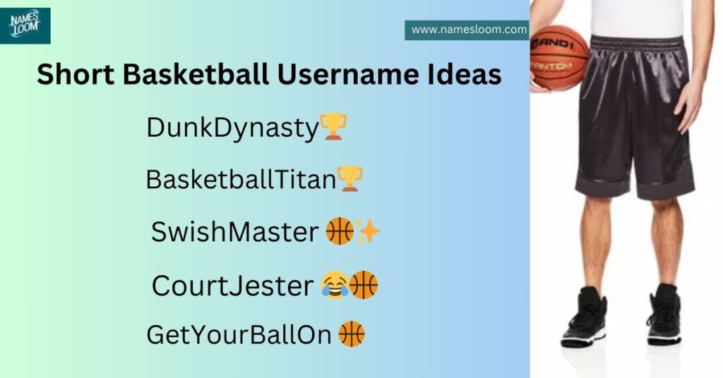 Short Basketball Username Ideas