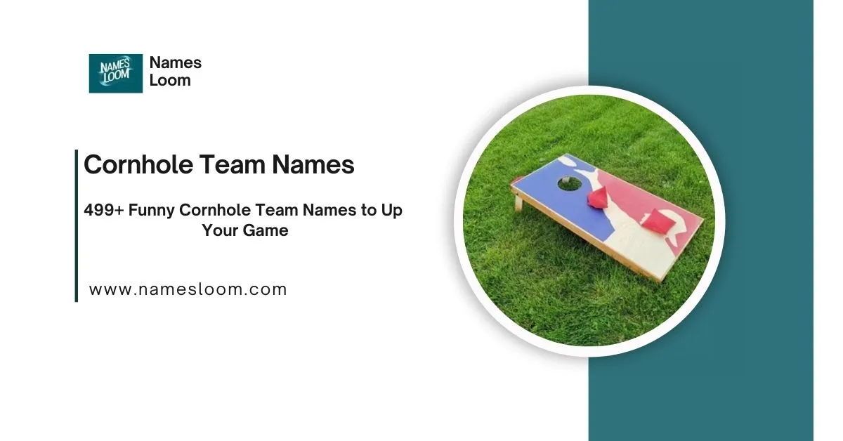 Cornhole Team Names