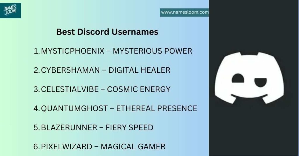 Best Discord Usernames