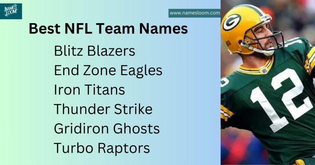 Best NFL Team Names