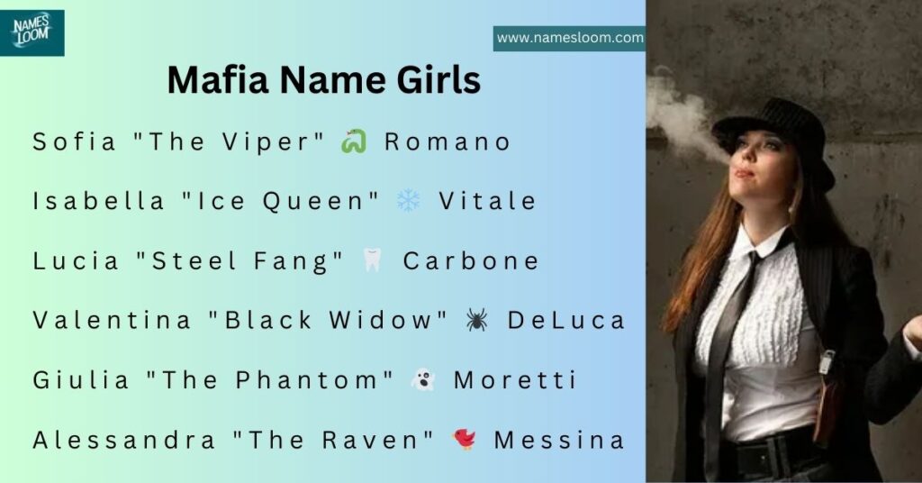 Mafia Name Girls