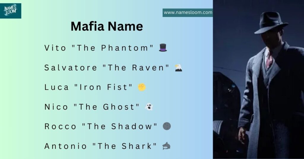 Mafia Name