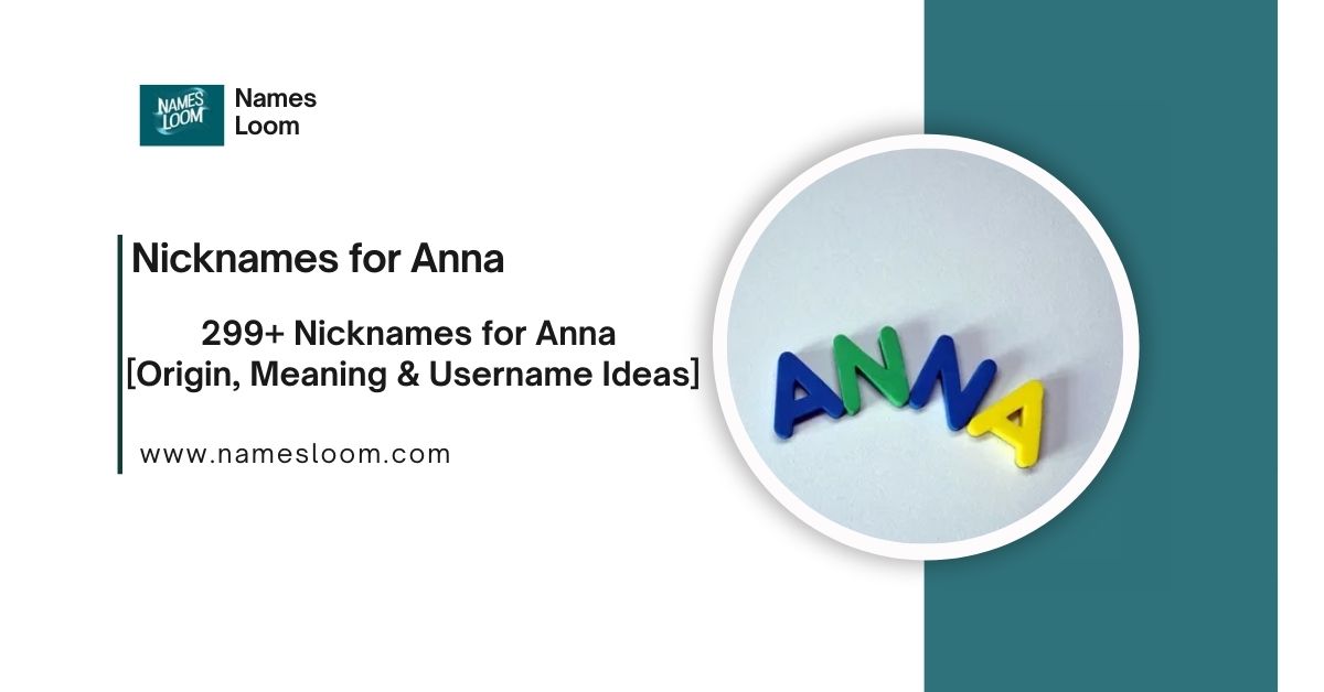 Nicknames for Anna