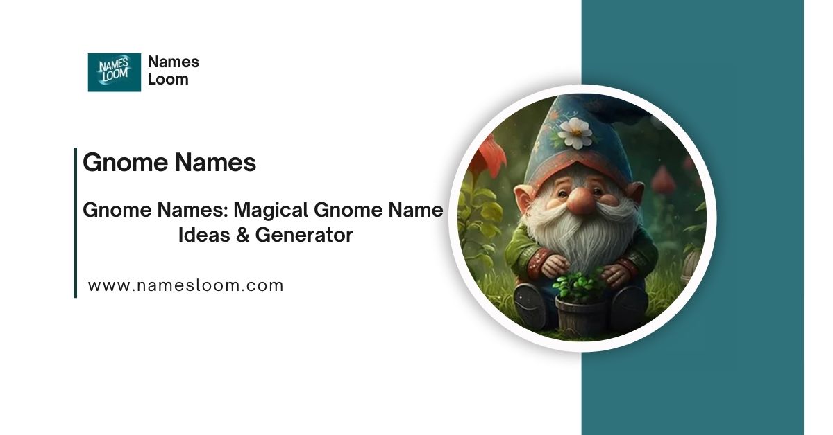 Gnome Names