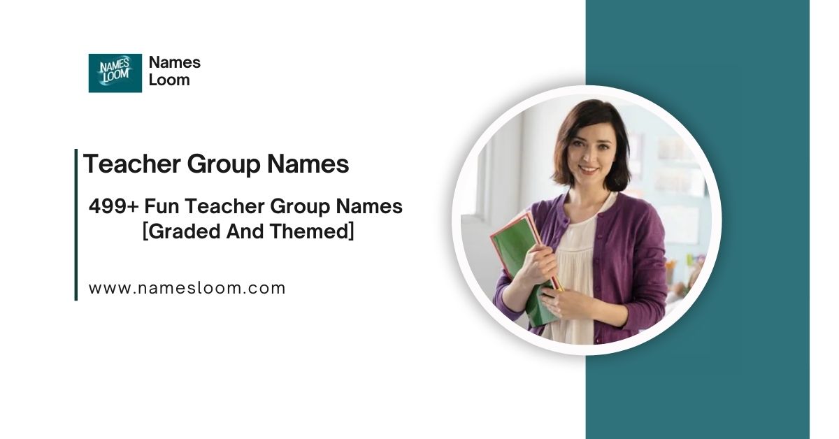 Teacher Group Names