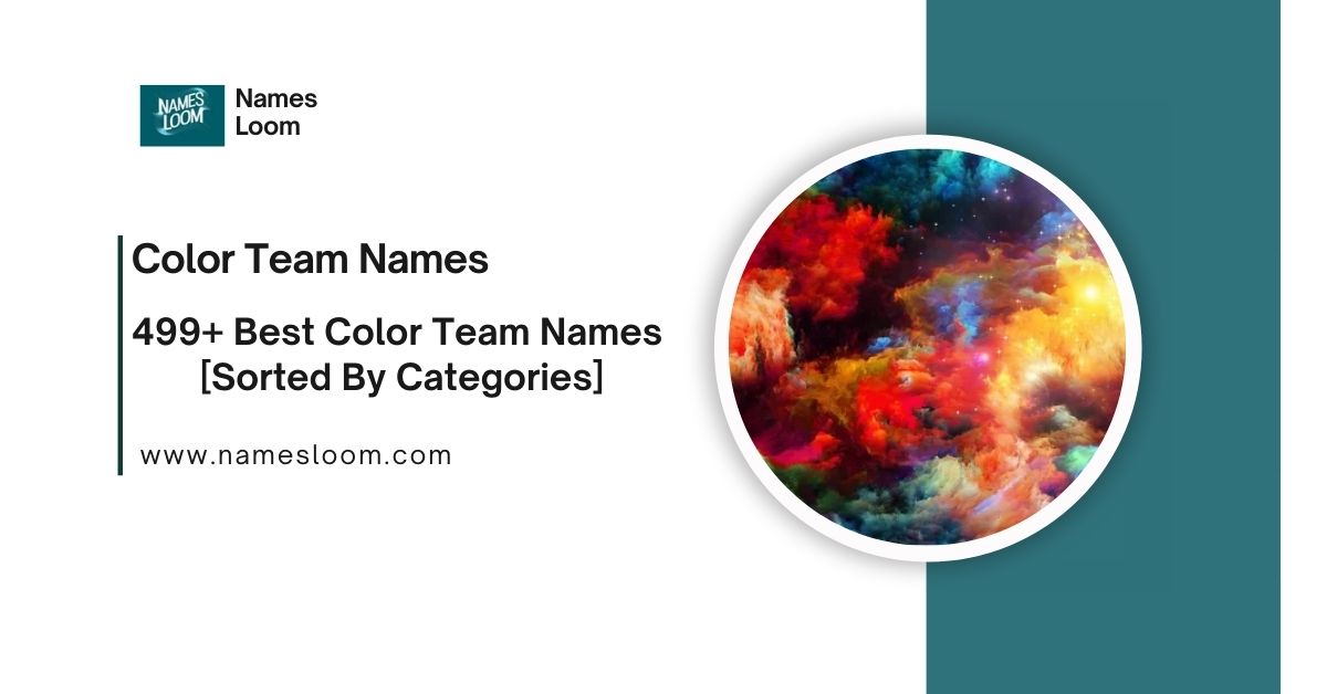 Color Team Names