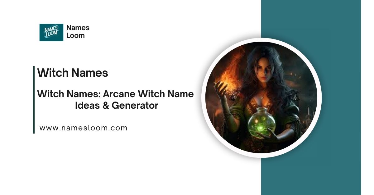 Witch Names