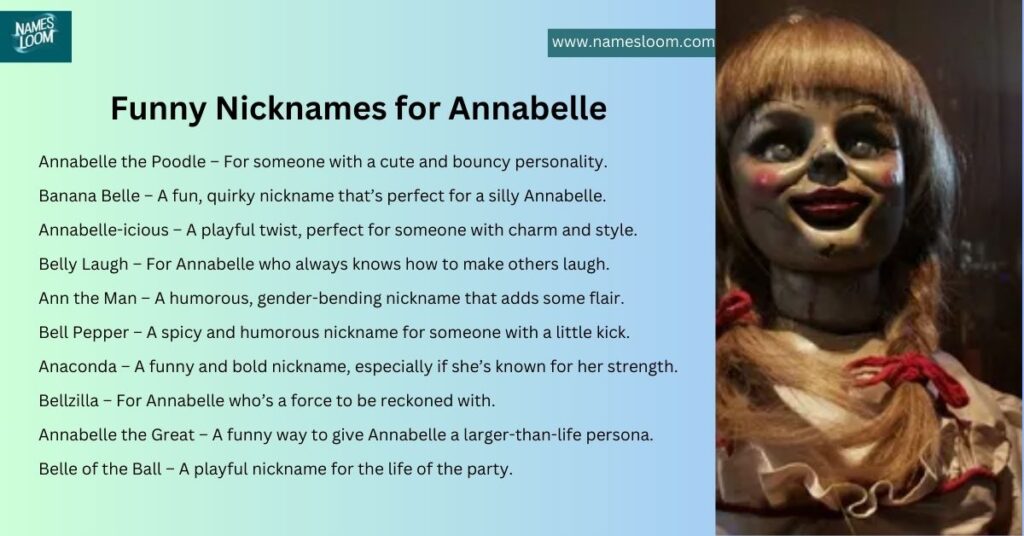 Funny Nicknames for Annabelle