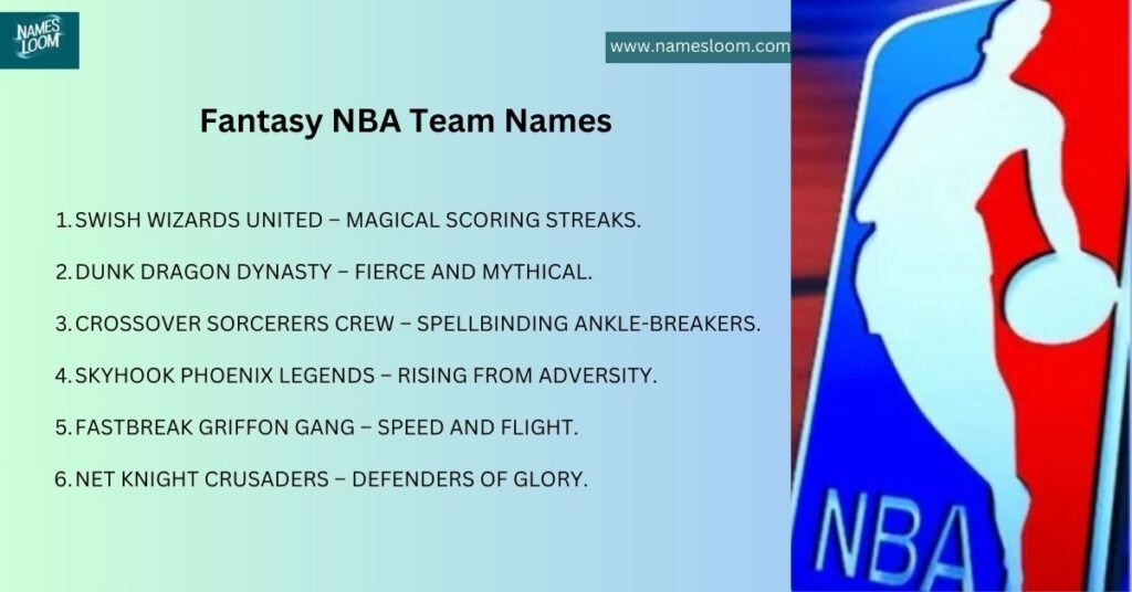 Fantasy NBA Team Names