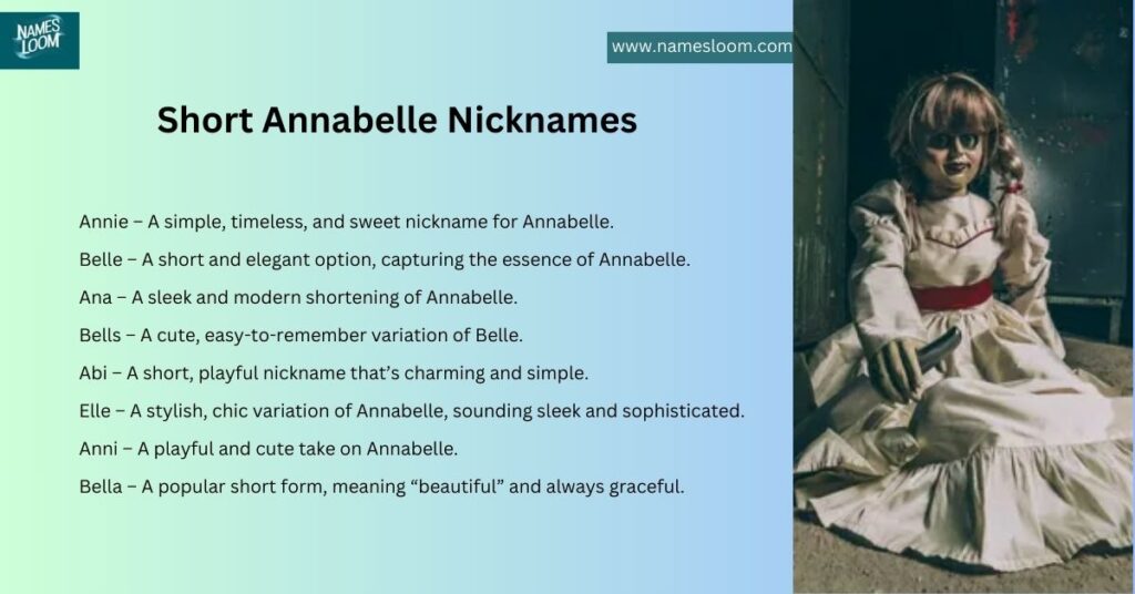 Short Annabelle Nicknames