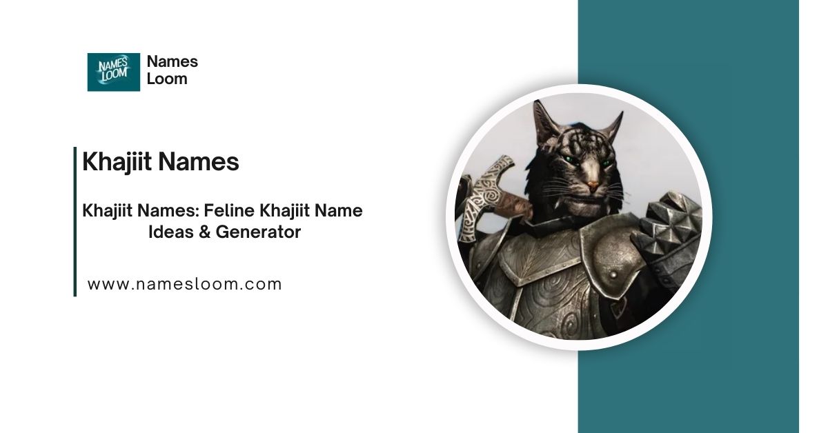 Khajiit Names