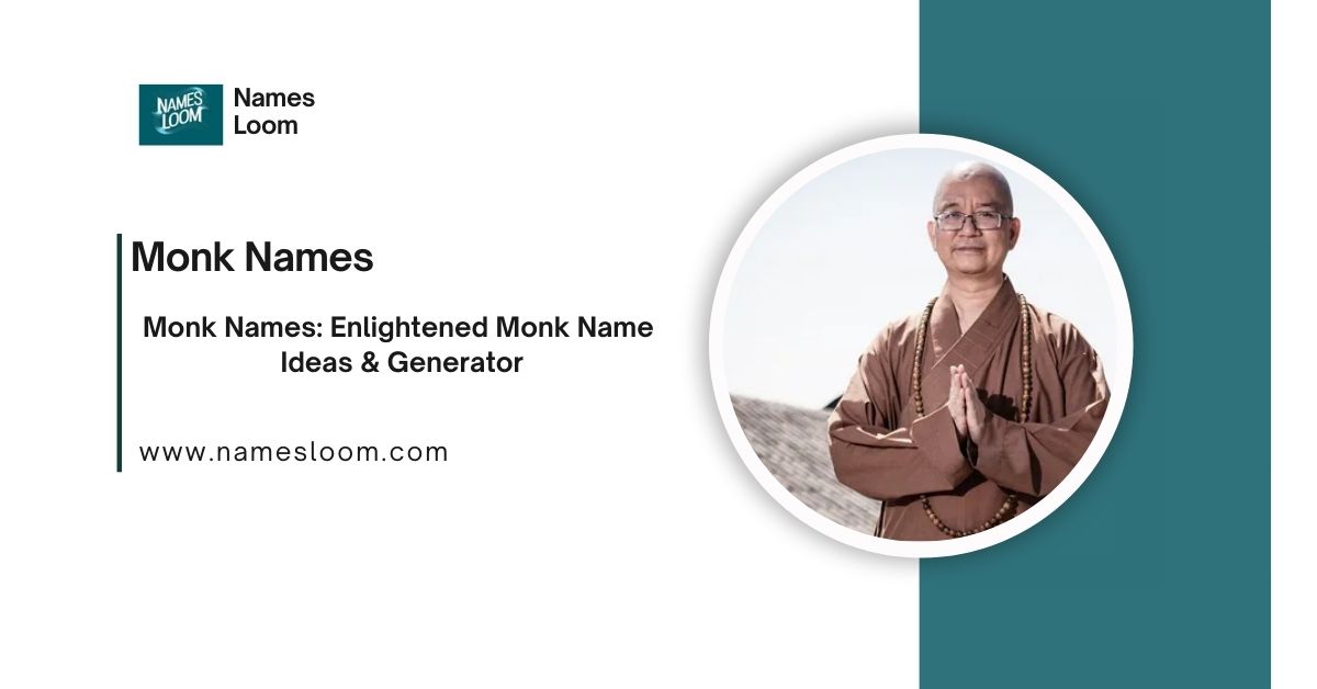 Monk Names