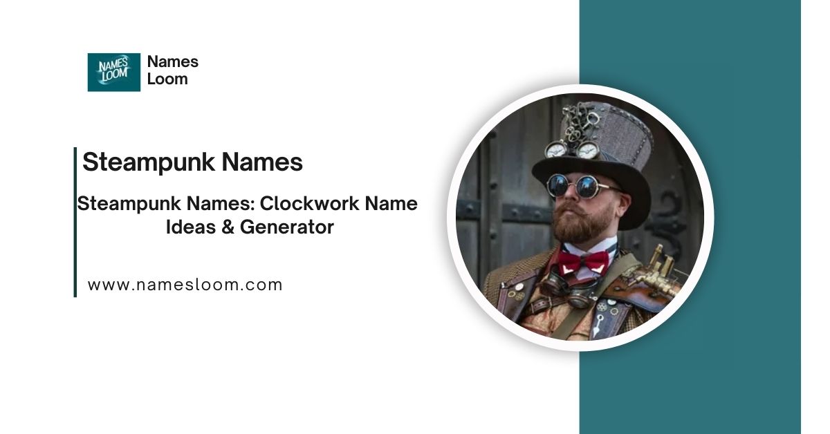 Steampunk Names