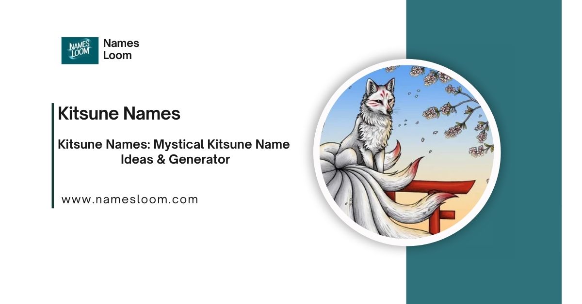 Kitsune Names