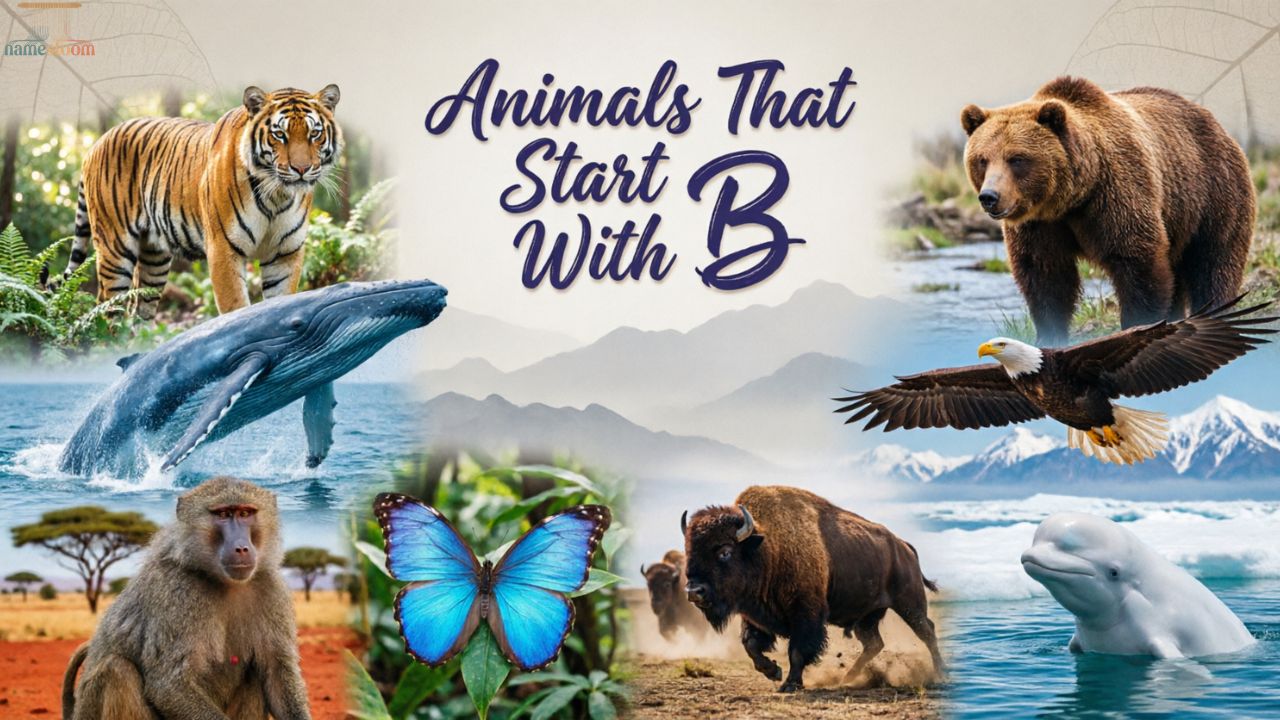 Animals That Start With B