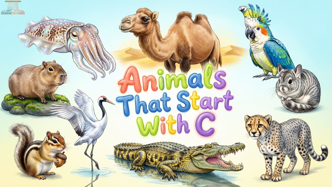 Animals That Start With C