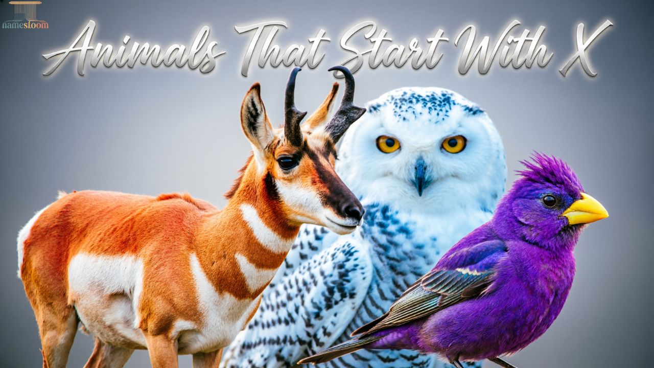 Animals That Start With X