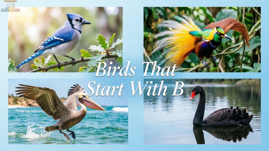 Birds That Start With B