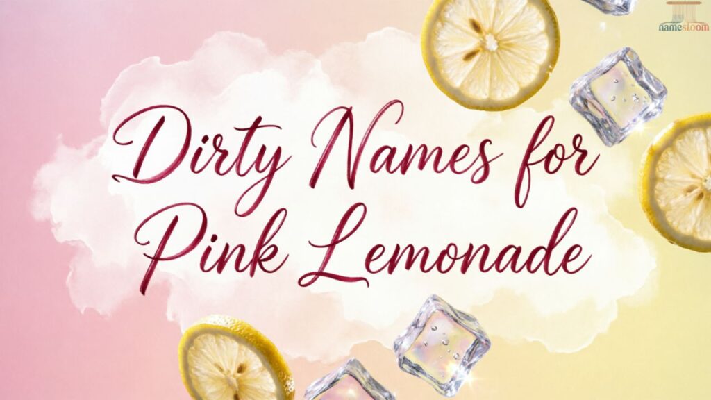 Dirty Names for Pink Lemonade