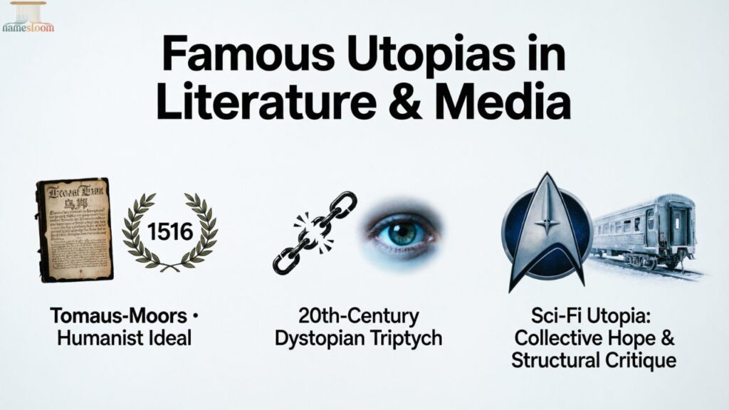 Famous Utopias in Literature & Media