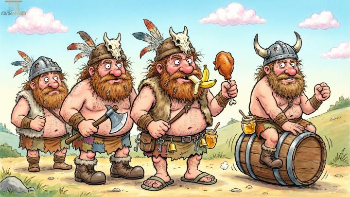 Funny Barbarians Name