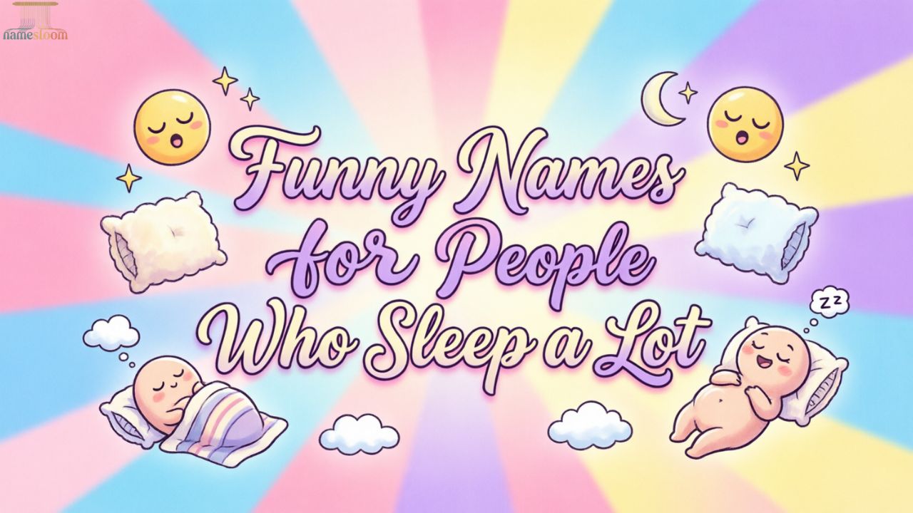 Funny Names for People Who Sleep a Lot