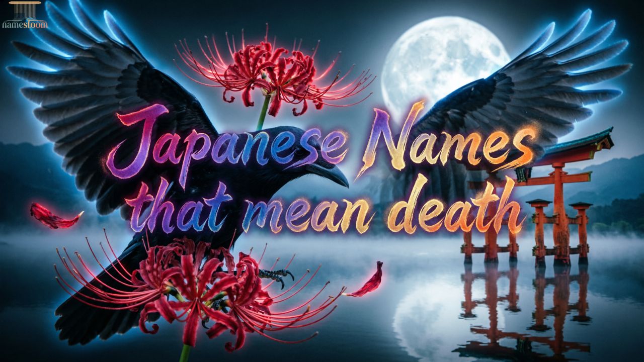 Japanese Names that mean death