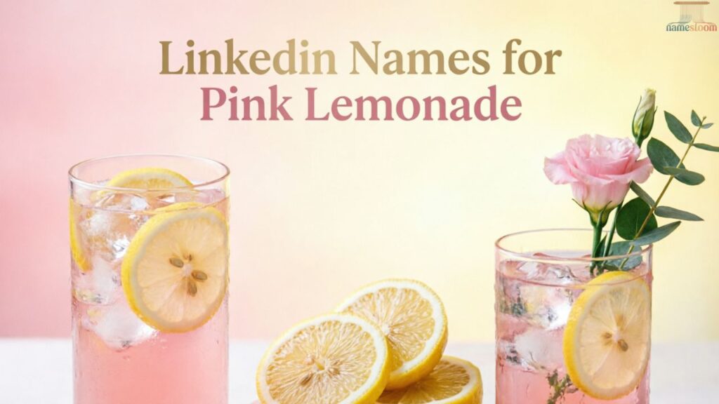LinkedIn Names for Pink Lemonade