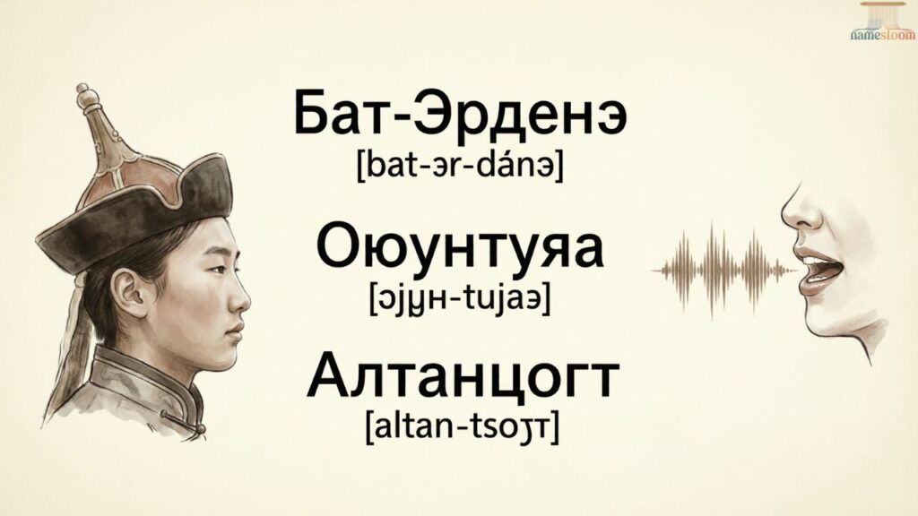 Mongolian Names Pronunciation