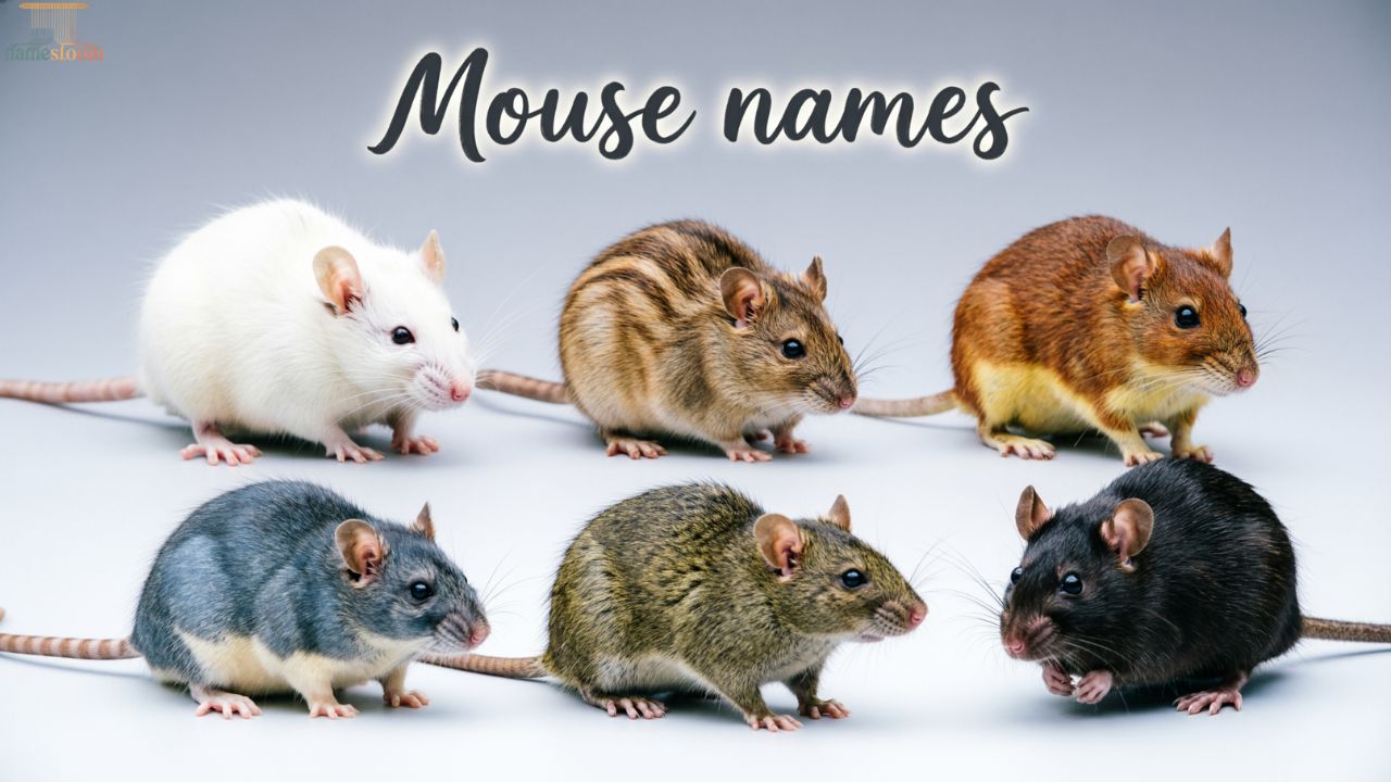 Mouse names