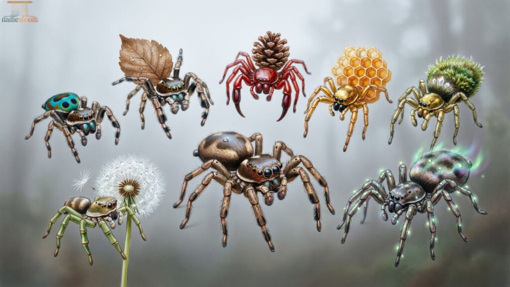 Nature-Inspired Spider Names