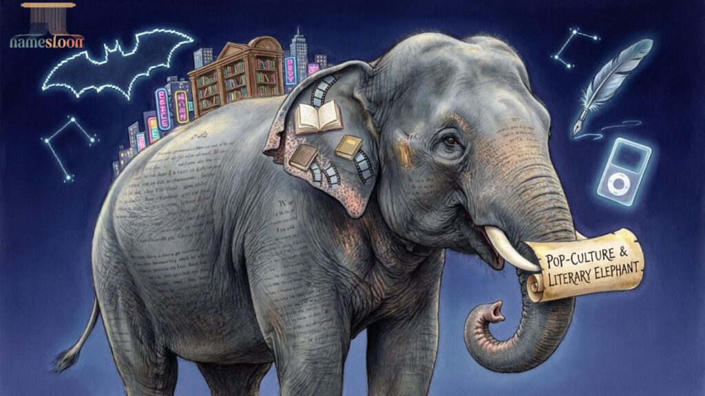 Pop-Culture & Literary Elephant Names