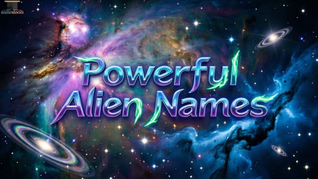 Powerful Alien Names