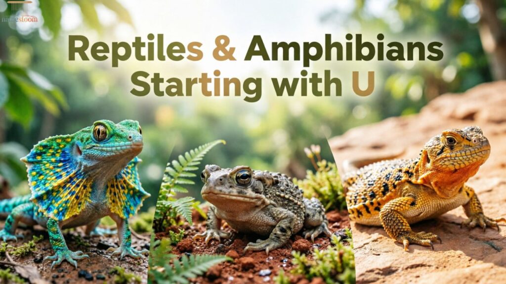 Reptiles and Amphibians That Start With U