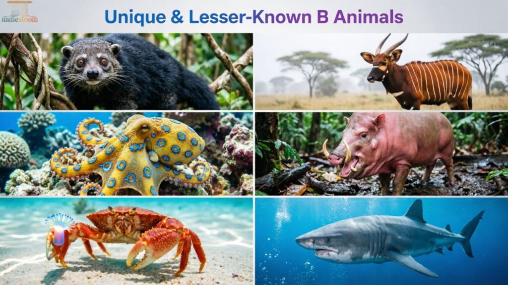Unique & Lesser-Known B Animals