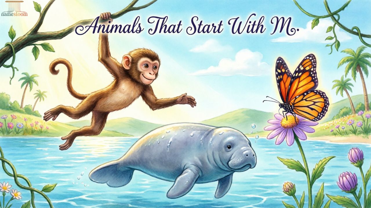 Animals That Start With M