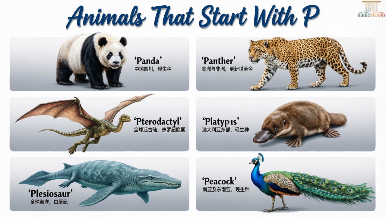 Animals That Start With P