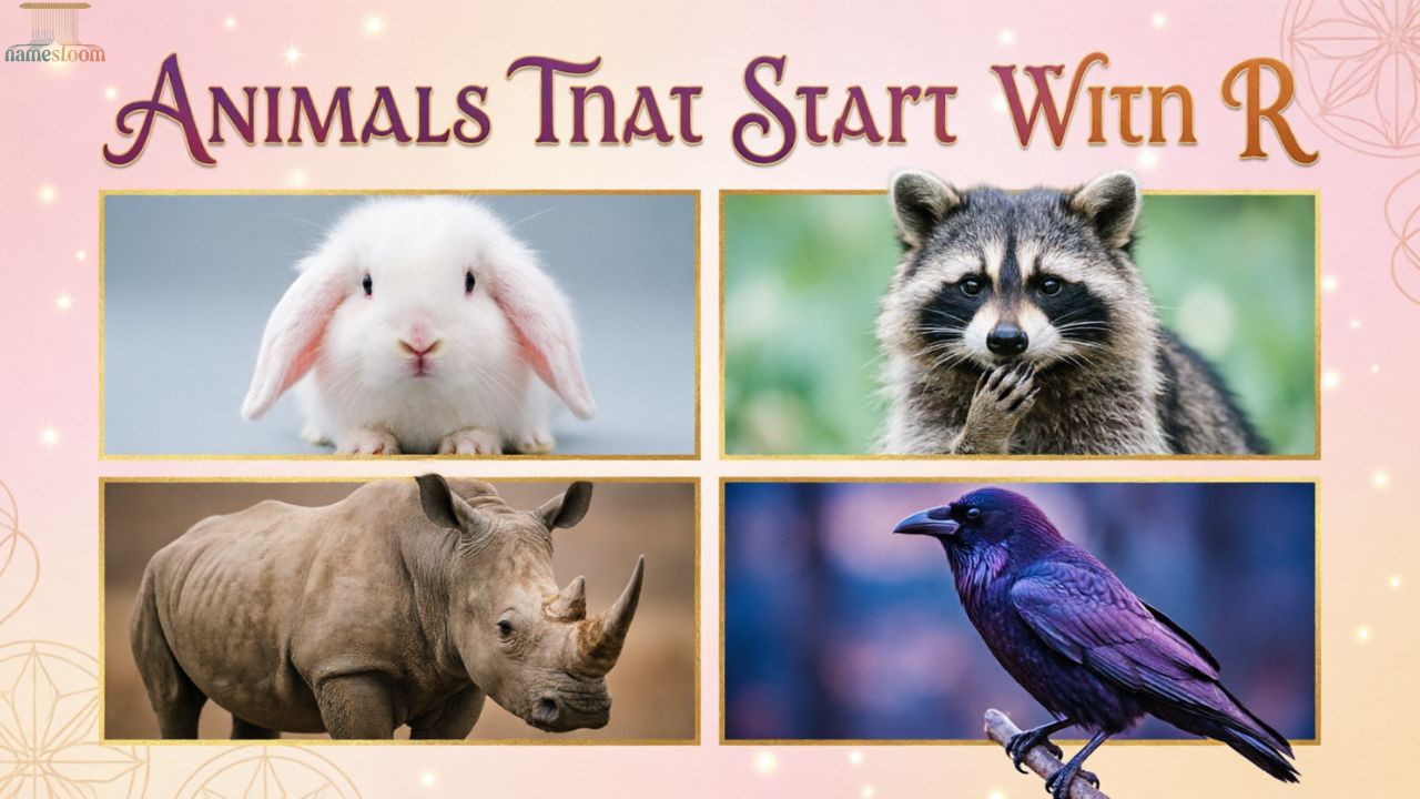 Animals That Start With R