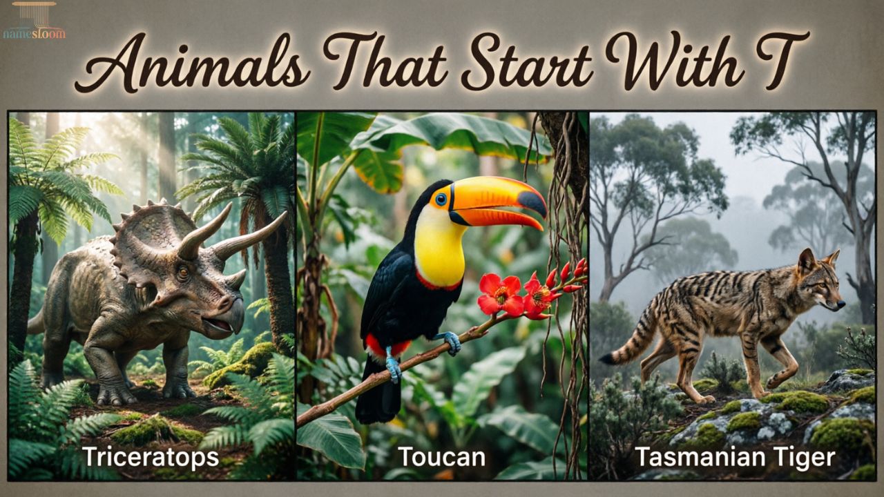 Animals That Start With T
