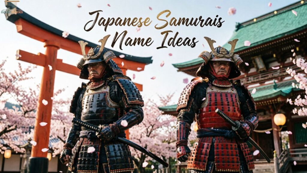Japanese Samurais Name Ideas